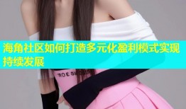 海角社区如何打造多元化盈利模式实现持续发展