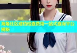 海角社区建档检查费用一站式查询平台揭秘