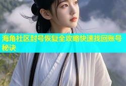 海角社区封号恢复全攻略快速找回账号秘诀