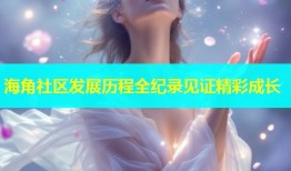 海角社区发展历程全纪录见证精彩成长