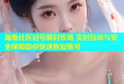 海角社区封号解封攻略 实时互动与安全保障助你快速恢复账号