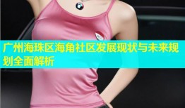 广州海珠区海角社区发展现状与未来规划全面解析