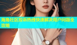 海角社区投诉热线快速解决用户问题全攻略