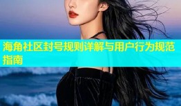 海角社区封号规则详解与用户行为规范指南
