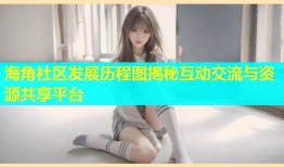 海角社区发展历程图揭秘互动交流与资源共享平台