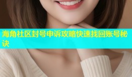 海角社区封号申诉攻略快速找回账号秘诀