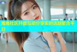 海角社区抖音互动分享实时话题聚合平台
